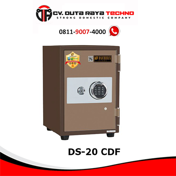 DS-20 CDF Brankas Digital Fingerscan Safe Tahan Api Daichiban DS-20 CDF