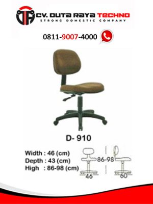 KURSI KANTOR STAF SEKRETARIS INDACHI D 910