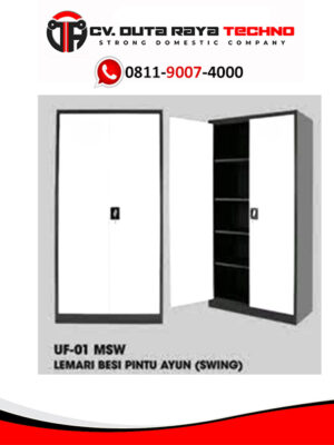 UNO LEMARI BESI PINTU AYUN (SWING) UNO UF-01 MSW