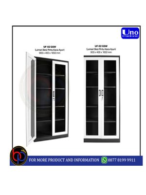 UNO LEMARI BESI PINTU AYUN (SWING) UNO UF-01 MSW
