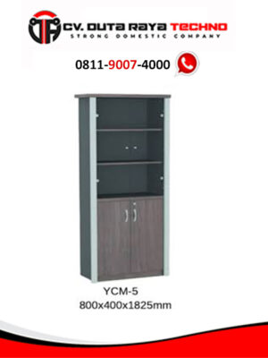 LEMARI BUKU/ARSIP TINGGI YCM-5 LOGO YAMANAKA