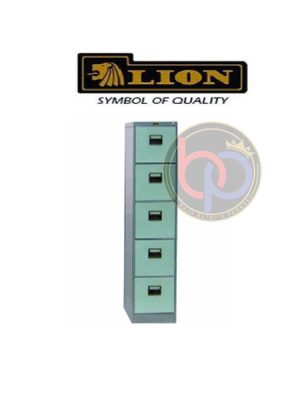 LION LEMARI ARSIP DOKUMEN BESI FILLING CABINET / KABINET 5 LACI LION L 45