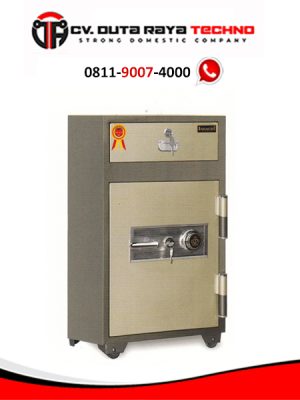 INDACHI BRANKAS DOKUMEN DENGAN FITTUR NIGHT DEPOSIT SAFE INDACHI D 110 N