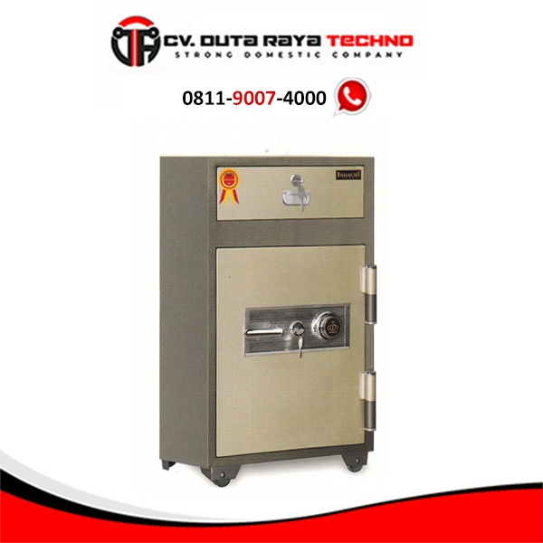 INDACHI BRANKAS DOKUMEN DENGAN FITTUR NIGHT DEPOSIT SAFE INDACHI D 110 N