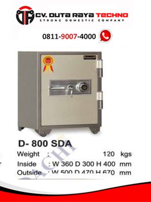 INDACHI BRANKAS TAHAN API, KUNCI DIGITAL, ALARM SYSTEM INDACHI DS 800 SDA