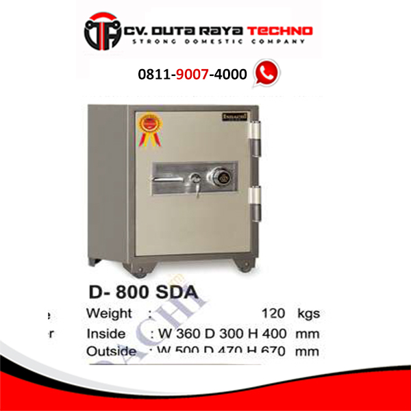 INDACHI BRANKAS TAHAN API, KUNCI DIGITAL, ALARM SYSTEM INDACHI DS 800 SDA