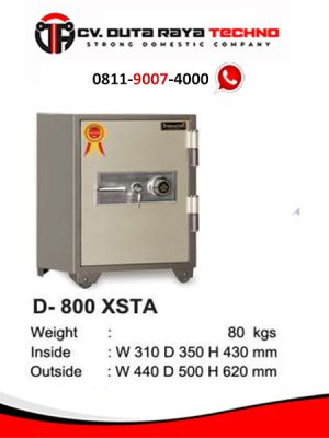 INDACHI BRANKAS TAHAN API, KUNCI DIGITAL, ALARM SYSTEM INDACHI DS 800 XSTA
