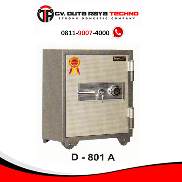 D 801 A INDACHI BRANKAS TAHAN API FIRE RESISTANT SAFE, KOMBINASI WITH ALARM INDACHI D 801 A