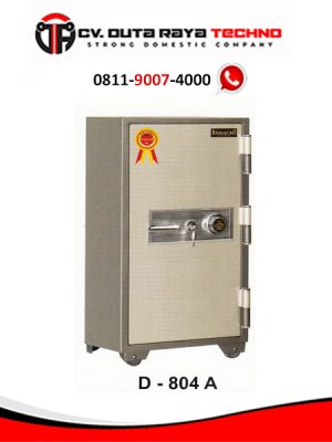 INDACHI BRANKAS TAHAN API FIRE RESISTANT SAFE, KOMBINASI WITH ALARM INDACHI D 804 A
