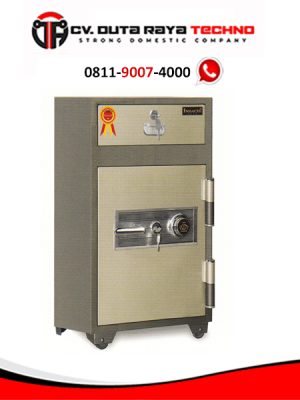 INDACHI BRANKAS DOKUMEN DENGAN FITUR NIGHT DEPOSIT SAFE INDACHI D 90 N