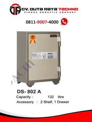 INDACHI BRANKAS TAHAN API FIRE RESISTANT SAFE, DIGITAL WITH ALARM INDACHI DS 802 A