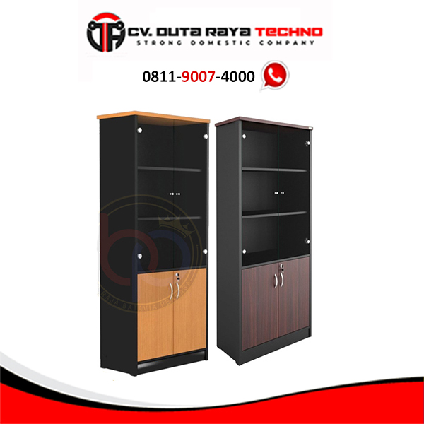 ORBITREND NSR 1080 ORBITREND LEMARI ARSIP KANTOR SERBAGUNA PINTU KACA TINGGI 180 CM ORBITREND NSR 1080