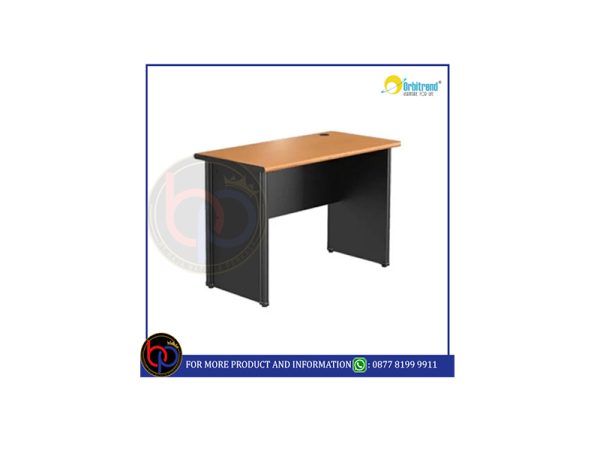 cst 1062 ORBITREND OFFICE TABLE MEJA TULIS KERJA KANTOR 1/2 (SETENGAH) BIRO DENGAN LUBANG KABEL ORBITREND CST 1062