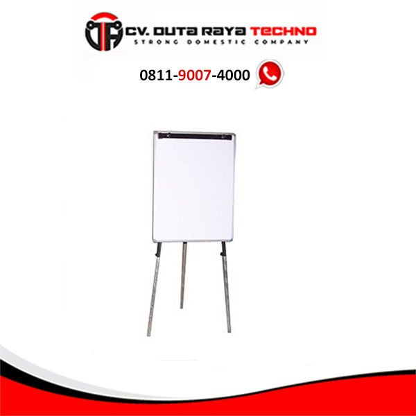 PAPAN TULIS JEPIT PRESENTASI / FLIP CHART SAKANA UK. 70 X 100 CM 3 KAKI