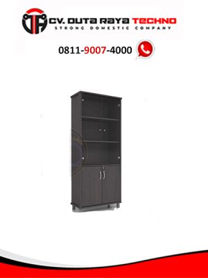 ORBITREND LEMARI ARSIP KANTOR SERBAGUNA PINTU KACA TINGGI 180 CM ORBITREND GSR 1080