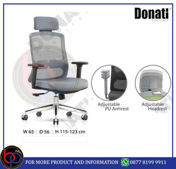 115848363373178 KURSI KANTOR KERJA STAFF / PIMPINAN MANAGER DONATI JESSI 1 C