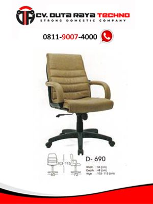 KURSI KANTOR INDACHI D690 AL TC