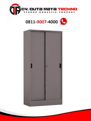 LEMARI KANTOR BESI PINTU PLAT GESER VIP V - 603