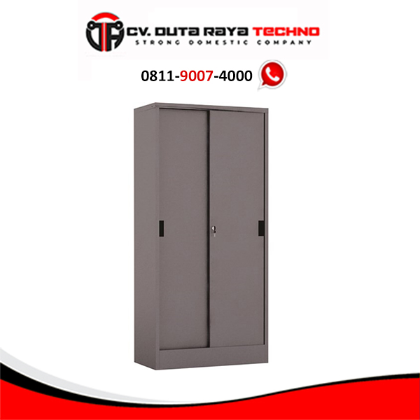 vip v-603 LEMARI KANTOR BESI PINTU PLAT GESER VIP V - 603