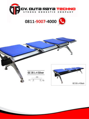 KURSI TUNGGU KANTOR GRESCO 35 L-3