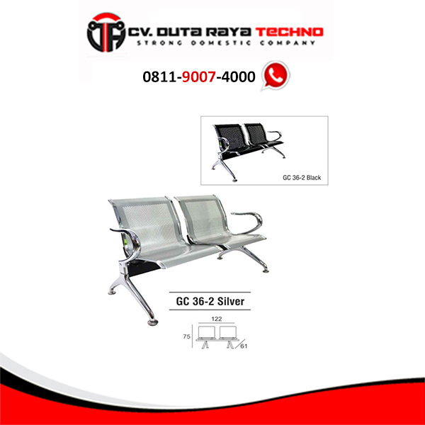 GC 36 -2 KURSI TUNGGU KANTOR GC 36-2