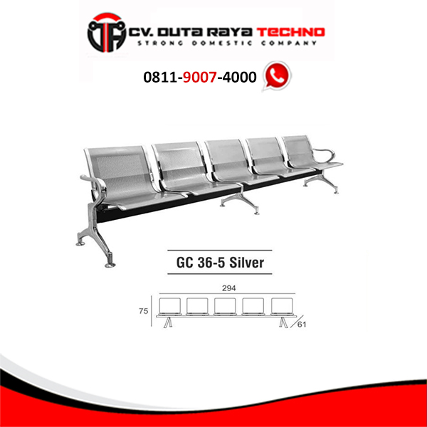 KURSI TUNGGU KANTOR GRESCO GC 36-5