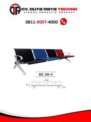 KURSI TUNGGU KANTOR GRESCO GC39-4