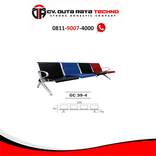 KURSI TUNGGU KANTOR GRESCO GC39-4