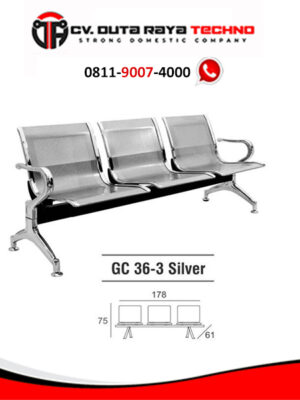 KURSI TUNGGU KANTOR GRESCO GC 36-3