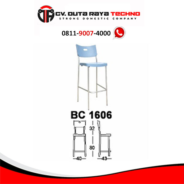 BC 1606 KURSI BAR CAFE CHAIRMAN BC 1606