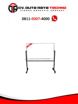 Papan Tulis (Whiteboard) Stand Single Face Sanko 90 x 120 cm